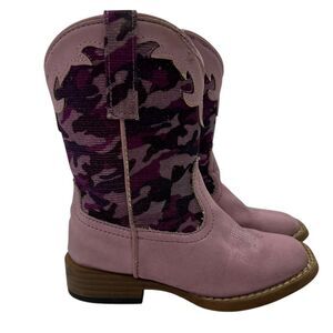 Roper‎ Infants Cowgirl Boots 8 Lavender Purple Aztec Rodeo Western Ranching